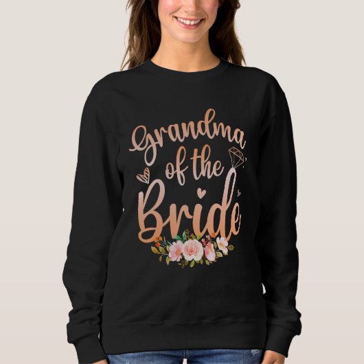Oma des Polterabends Sweatshirt (Vorderseite)