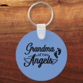 Oma des Schlüsselanhängers Zwei Engel Schlüsselanhänger (Vorderseite)