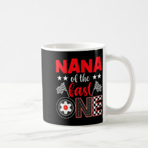 Oma des schnellen Einen Geburtstag 1st Rennwagen F Kaffeetasse