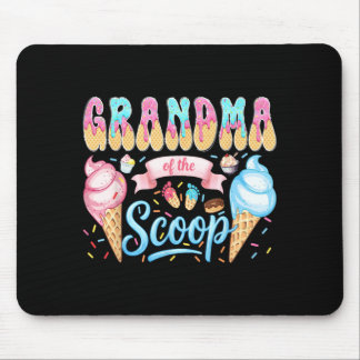 Oma des Scoop Ice Cream Gender Reveal Babys Mousepad