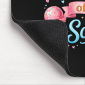 Oma des Scoop Ice Cream Geschlechtsenthüllungsbaby Mousepad (Ecke)