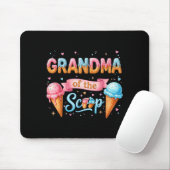 Oma des Scoop Ice Cream Geschlechtsenthüllungsbaby Mousepad (Mit Mouse)