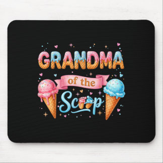 Oma des Scoop Ice Cream Geschlechtsenthüllungsbaby Mousepad