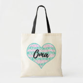 "Oma" Deutsche Oma Tote Tasche (Vorne)