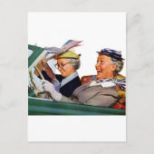 Oma die Speed Queen Postkarte (Vorderseite)