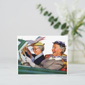 Oma die Speed Queen Postkarte (Stehend Vorderseite)