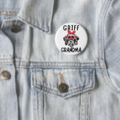 Oma Drahthaar Pointing Griffon Nana Mother Button (Beispiel)
