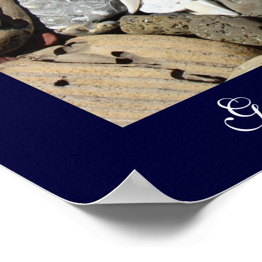 Oma, du bist die Beste! Liebe Sie drucken Geschenk Poster (Ecke)