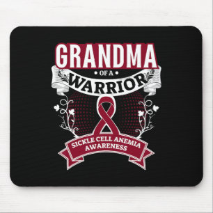 Oma einer Sichelzellanämie des Kriegers Mousepad