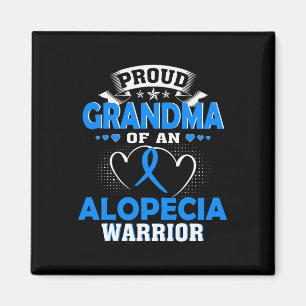 Oma eines Alopezie-Kriegers Magnet