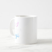 Oma eines Angel Sids Awareness Month Kaffeetasse (Vorderseite Links)