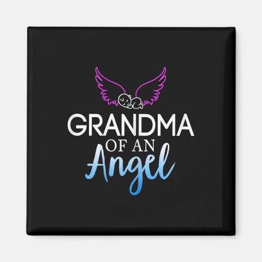 Oma eines Angel Sids Awareness Month Magnet (Vorne)