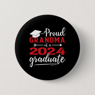 Oma eines Cl of 2024 Graduate Funny Abschluss Button