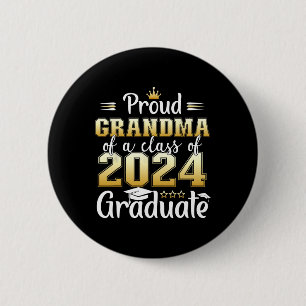 Oma eines Cl von 2024 Hochschulabsolventen Senior Button