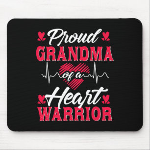 Oma eines Herzkriegers - KD-Bewusstsein Mousepad