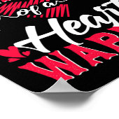 Oma eines Herzkriegers - KD-Bewusstsein Poster (Ecke)