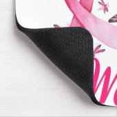 Oma eines Kriegerdrachenbrustkrebses Mousepad (Ecke)