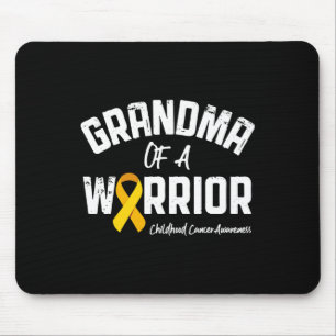 Oma eines kriegerischen Krebswissens im Kindesalte Mousepad