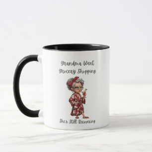 Oma-Einkaufsbecher Tasse