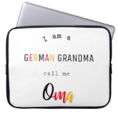 Oma-Elektronik-Tasche Laptopschutzhülle (Vorderseite)