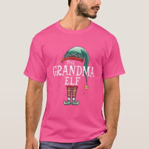Oma Elf Weihnachts-Matching Familie Gruppe Xm T-Shirt