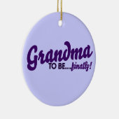 Oma endlich keramik ornament (Rechts)