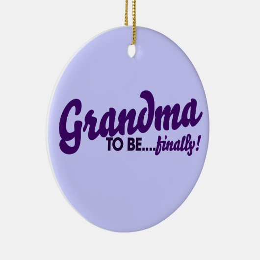 Oma endlich keramik ornament (Rechts)