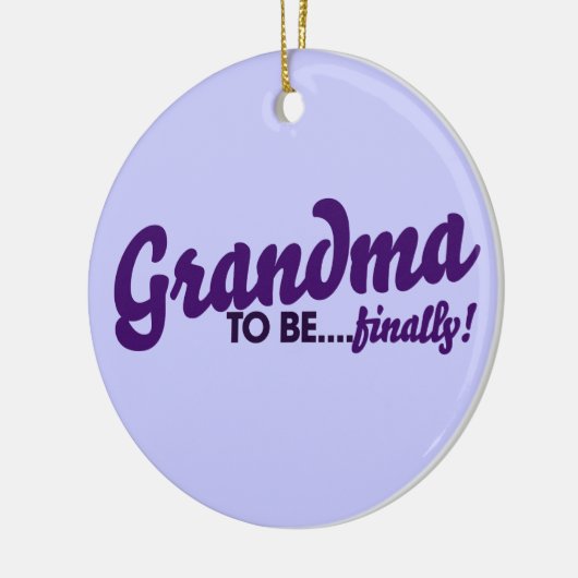 Oma endlich keramik ornament (Links)