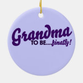 Oma endlich keramik ornament (Hinten)