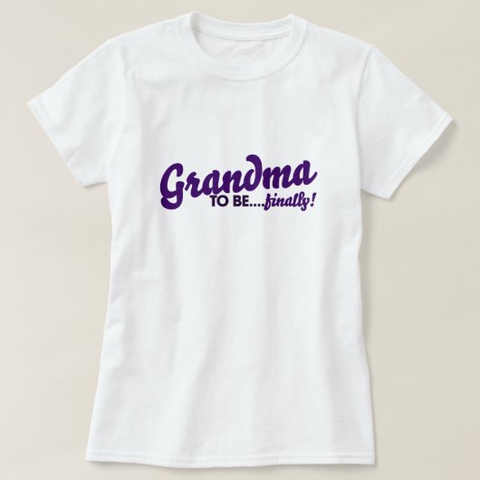 Oma endlich T-Shirt (Design vorne)