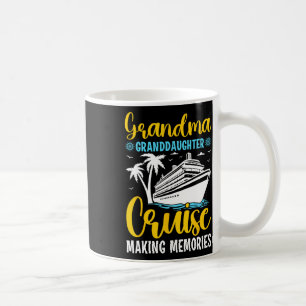 Oma-Enkelin-Erinnerungen für Kreuzfahrt-Urlaub Kaffeetasse