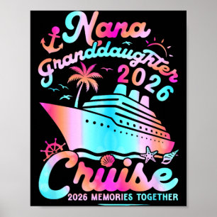 Oma Enkelin Kreuzfahrt 2026 Erinnerungen Lustig Poster