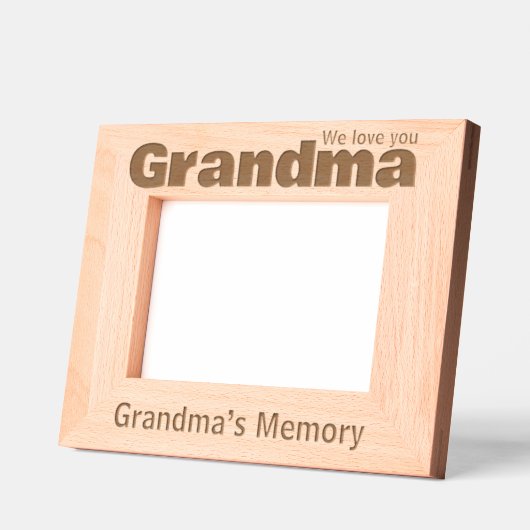 Oma-Erinnerung Geätzte Rahmen (Links)