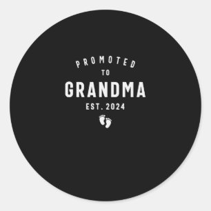 Oma Est 2024 bald Oma Runder Aufkleber