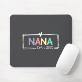 Oma Est 2026 Zur Großmutter Befördert 2026 Für Oma Mousepad (Mit Mouse)