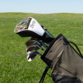 Oma-EST-Datum Elegantes Skript Geschenk nach Maß Golf Headcover (In SItu)