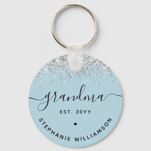 Oma Est Glitzer Confetti Custom Oma Geschenke Schlüsselanhänger