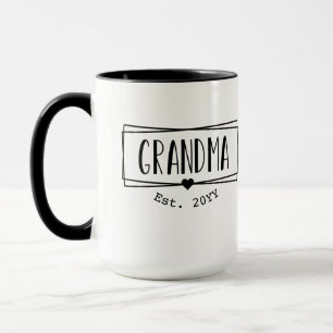 Oma Est Oma Neue Großmutter Gigi Geschenke Tasse