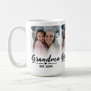 Oma Established Black Schrift 3 Foto Kaffeetasse