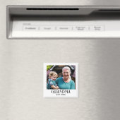 Oma Established Foto Geschenk Magnet (In Situ (Geschirrspüler))