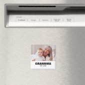 Oma Established Foto-Geschenk Magnet (In Situ (Geschirrspüler))