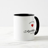 Oma Established Neue Oma-Geschenk Tasse (VorderseiteRechts)