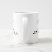 Oma Established Neues Oma-Geschenk Jumbo-Tasse (Rückseite)