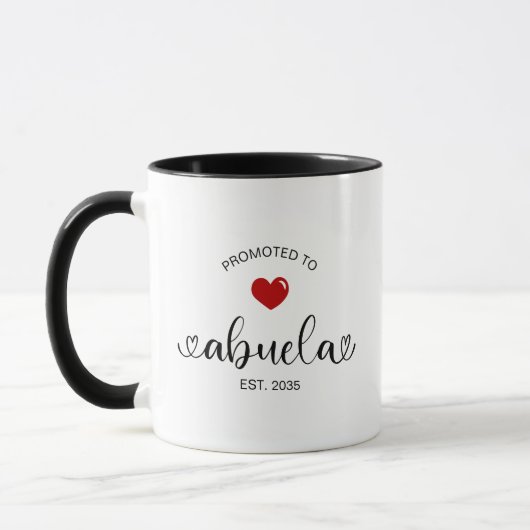 Oma Established Neues Oma-Geschenk Tasse (Links)