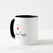 Oma Established Neues Oma-Geschenk Tasse (Vorderseite Links)