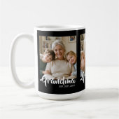 Oma Established Schrift Black 3 Foto Kaffeetasse (Links)