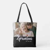 Oma Established Schrift Foto Tasche (Rückseite)