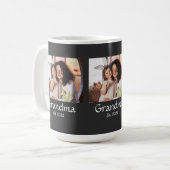 Oma Established Schrift Schwarz 3 Foto Kaffeetasse (Vorderseite Links)