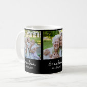 Oma Established Schrift Schwarz 3 Foto Kaffeetasse (Vorderseite Links)