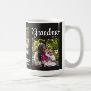 Oma Established Schriftzug Mama Foto-Geschenk Kaffeetasse